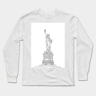 Statue of Liberty Long Sleeve T-Shirt